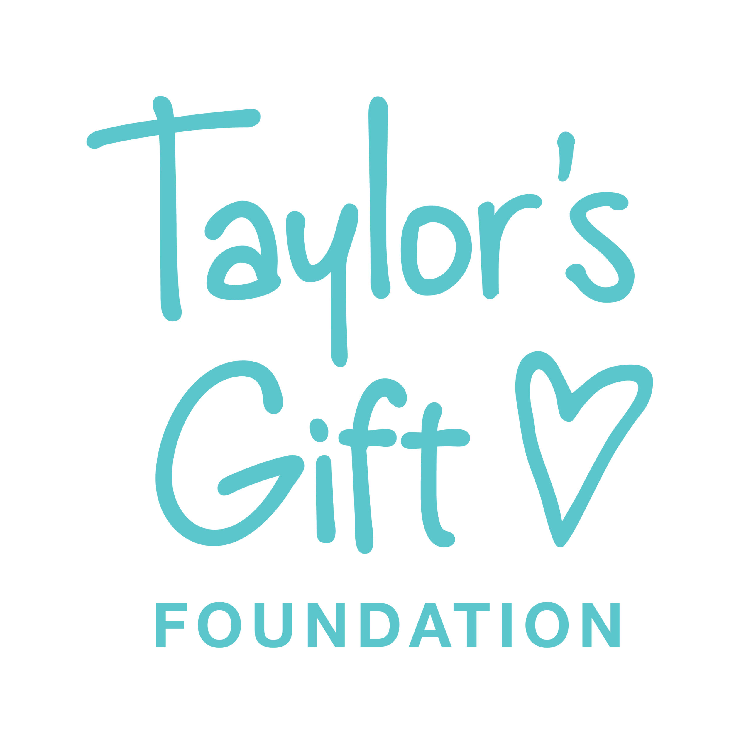 Taylor's Gift Foundation logo.